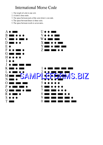 International Morse Code 2 pdf free